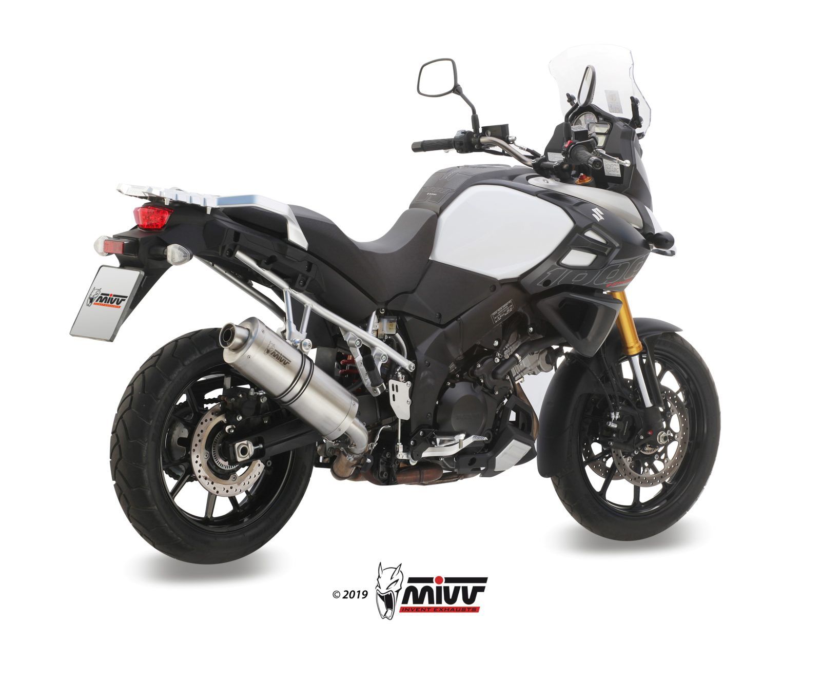 Suzuki V-Strom 1000 Ауспух MIVV Titanium