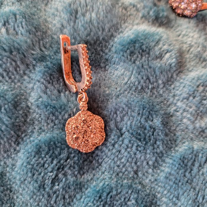 Сребърни пръстен и обеци