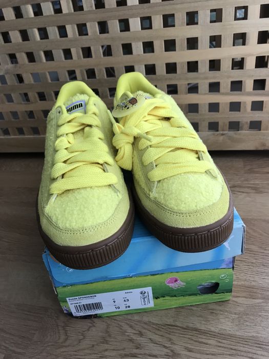 Puma Suede Spongebob Nike Adidas Yeezy Palm Angels Versace 40 42 43