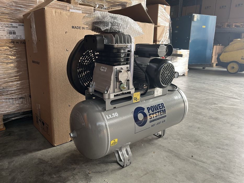 Compresor de aer nou-POWER SYSTEM Italia, 1.5 kw, 10 Bar, 50 L cod 186