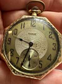 14к златен Elgin Американски часовник  от 20в
