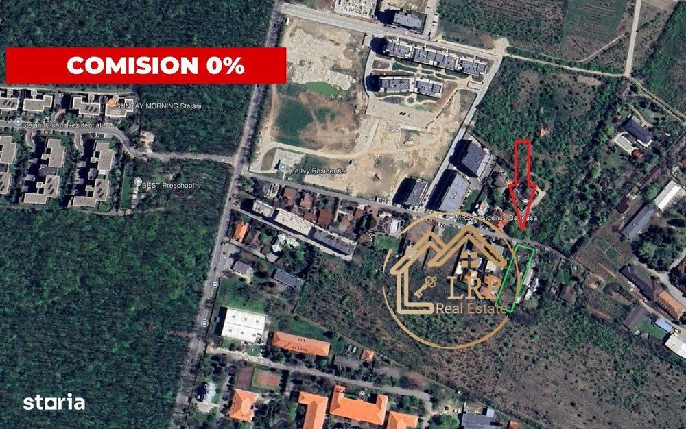 Baneasa-Jandarmeriei/Stejarii - teren intravilan 1460mp