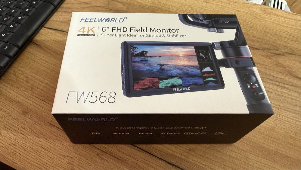 Монитор за камера Feelworld FW568 6” 4K