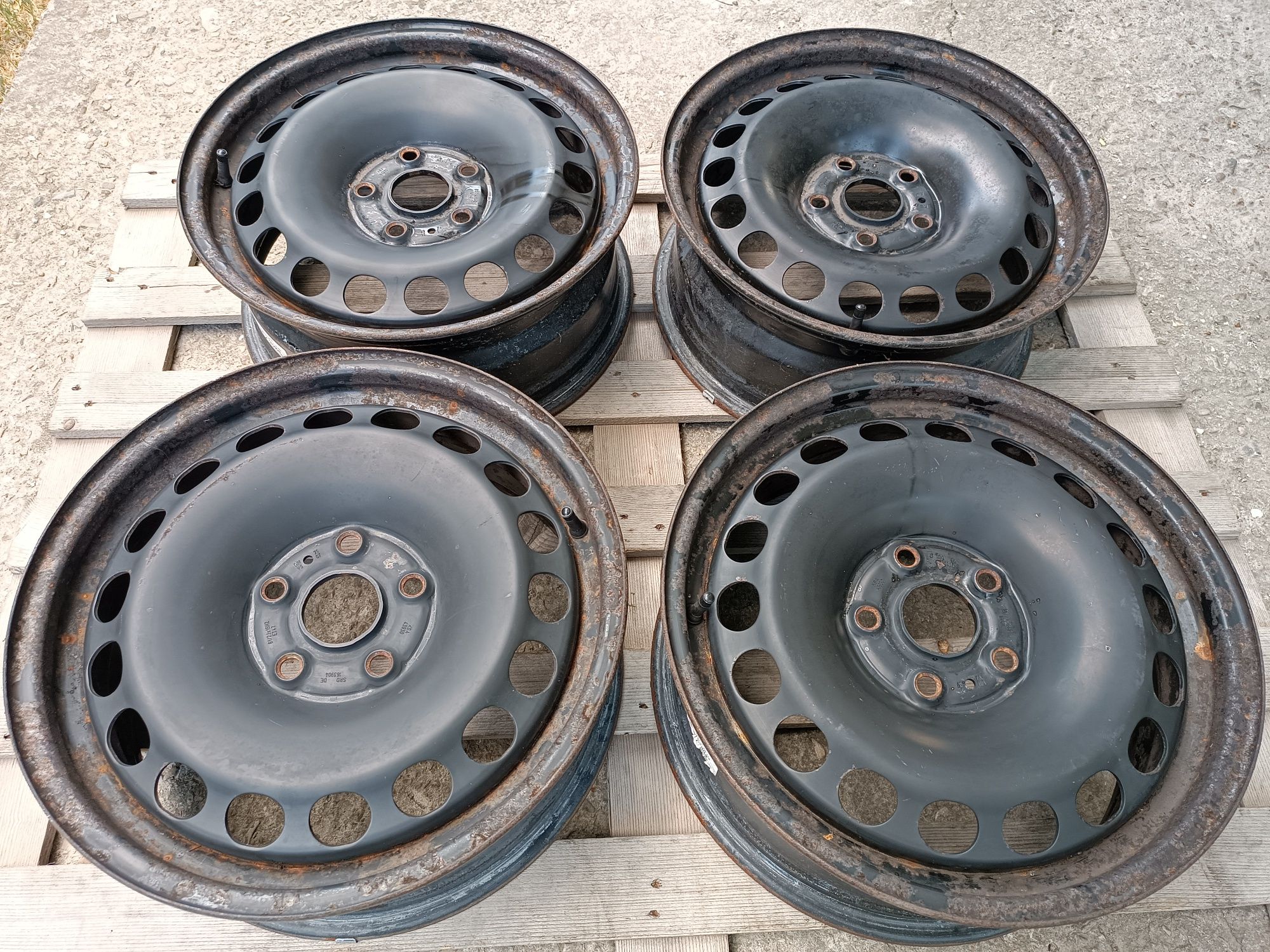 Железни джанти 16ки 5х112 VW, Audi, Seat, Skoda