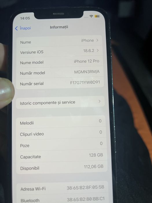 Iphone 12 pro de 128gb