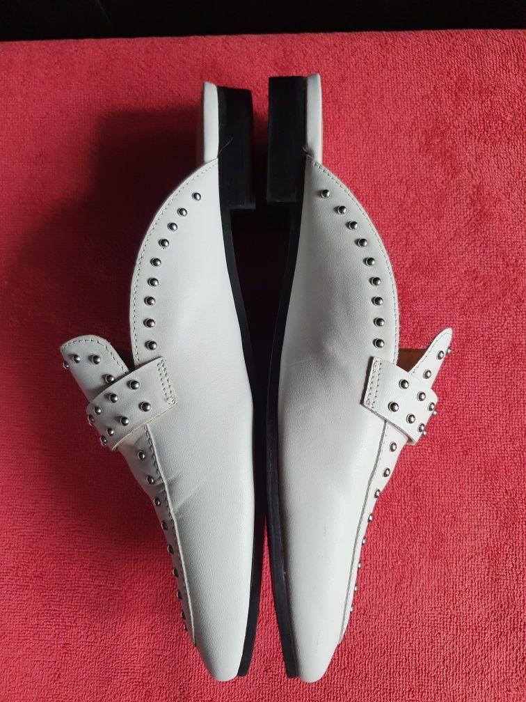 Șlapi Nine West marime 40 piele