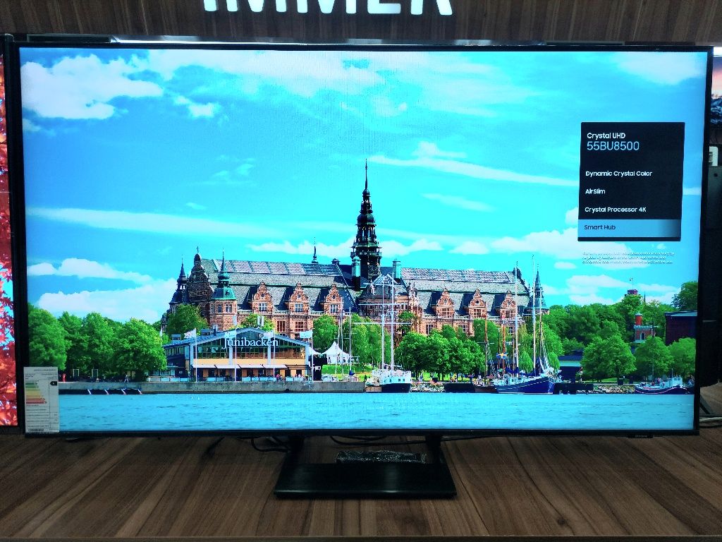 Телевизор Samsung UE-55BU8500 55" (Новинка 2022) + акция