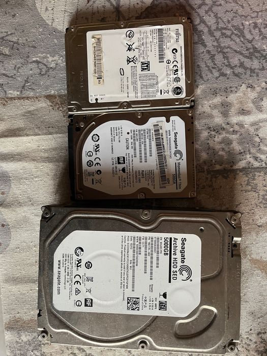 3 броя Hard disk - хард диск hdd за части