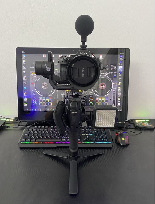 Sony A7 ii фотоаппарат, стабилизатор Ronin SC, Mic, Light.