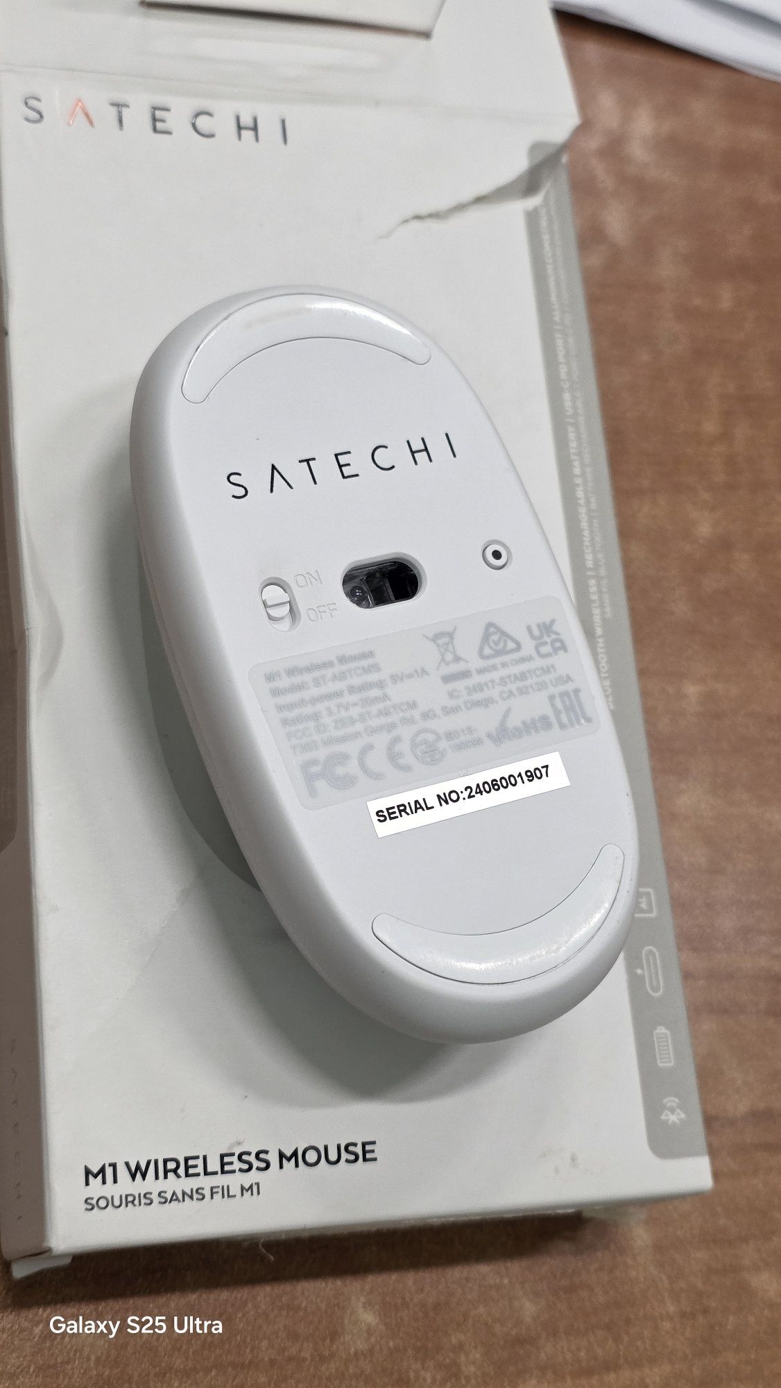 Bluetooth Безжична мишка Satechi M1