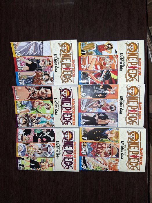 Manga One Piece omnibus 3in1 vol 1-9