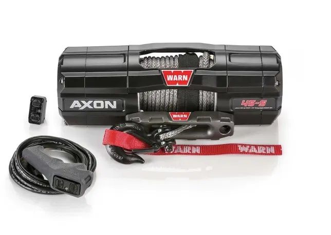 Troliu ATV Warn Axon 45 cablu sintetic Cabestan ATV 2041 kg