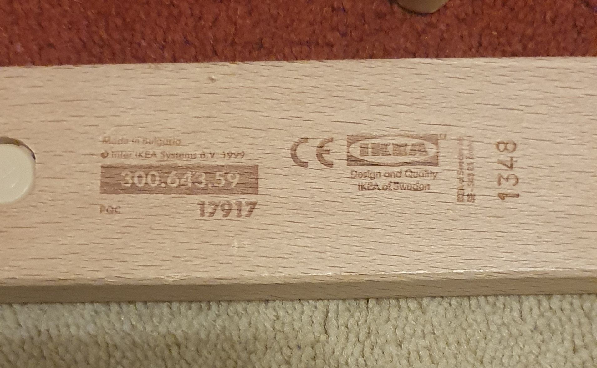 Set trenulet lemn Ikea