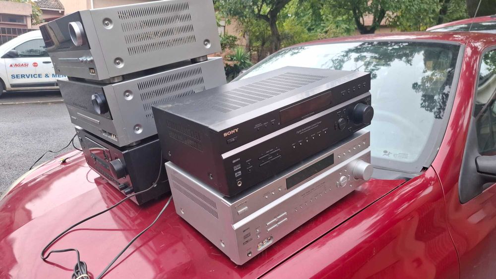 amplificator statie sony 5x100w denon technics optic hdmi jvc kenwood