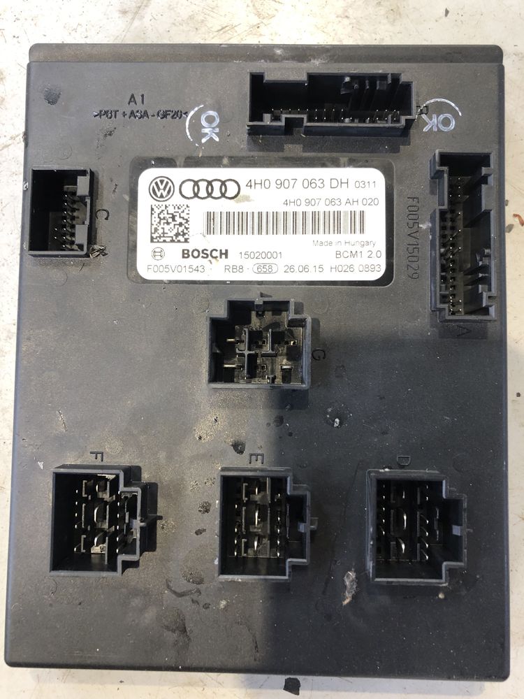 Calculator comfort audi a6 4g, a7, a8 4H cod: 4H0907063DH/AH