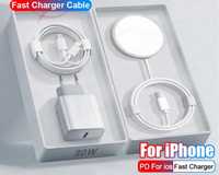 Iphone 12/13/14/15 Pack 3IN1 Incarcator 20W + Cablu Magsafe + Type C