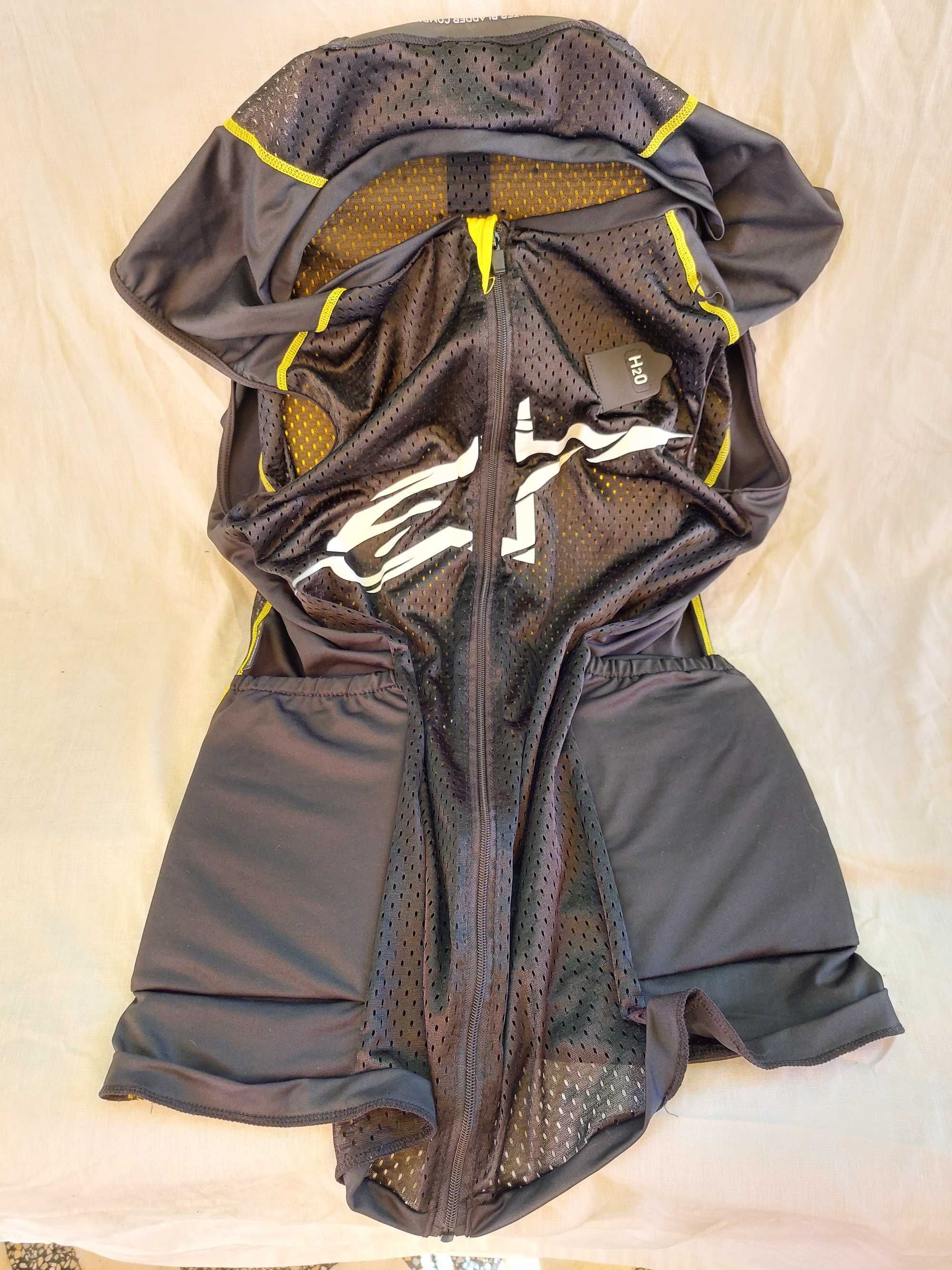 Vesta protectie Alpinstar Paragon vest black-yellow,marime XXL