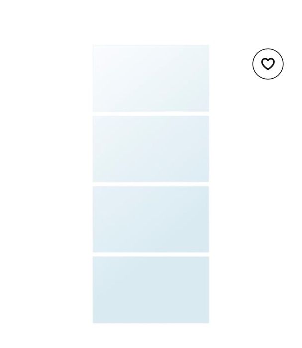 Огледален панел за гардероб от ИКЕА