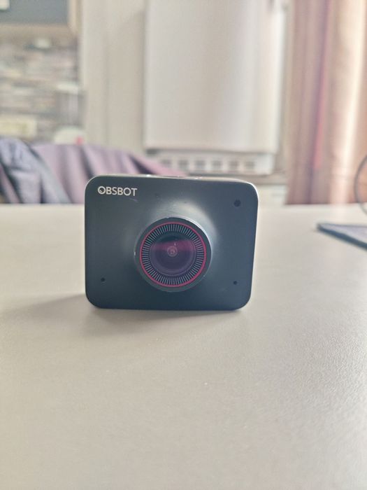 Cameră web OBSBOT Meet 4K – ca nouă, AI Auto-Framing, 4K HDR