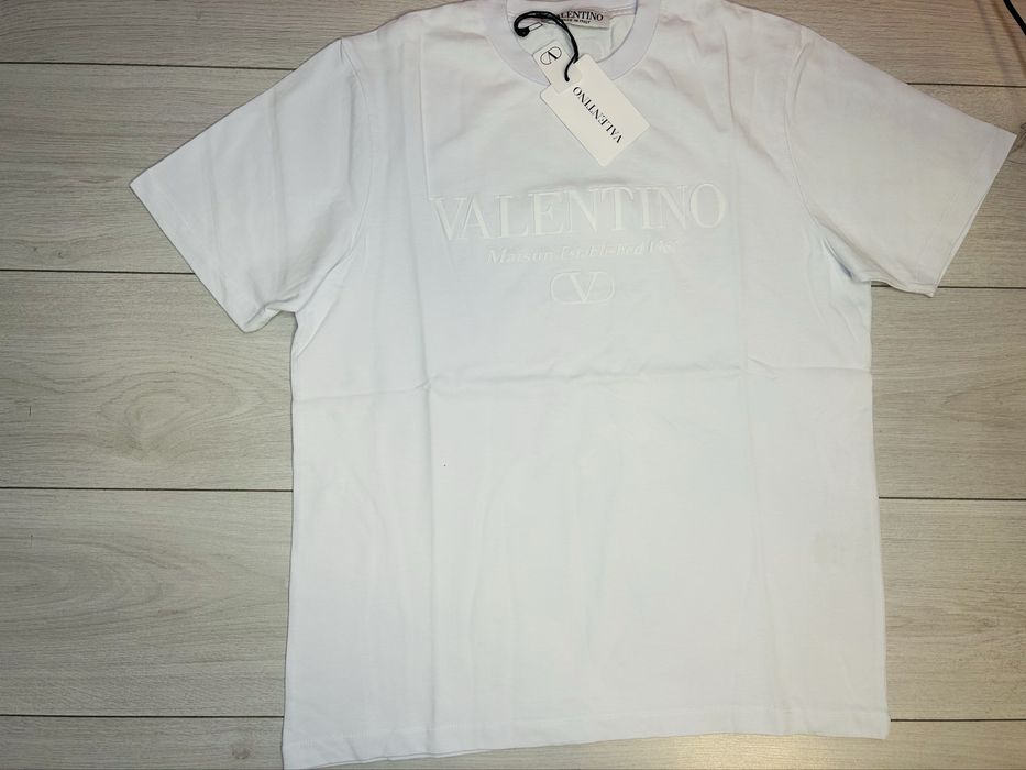 Tricou valentino alb