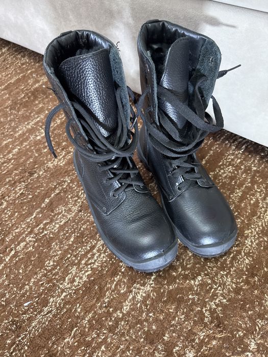 Берцы детские с мехом