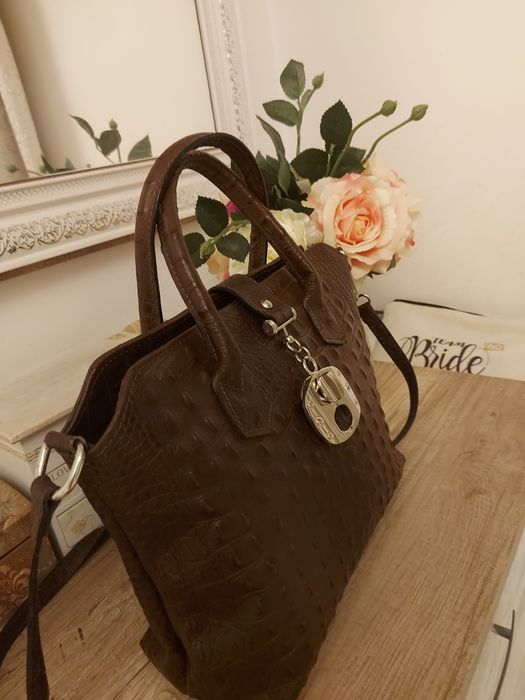 Чанта от естествена кожа