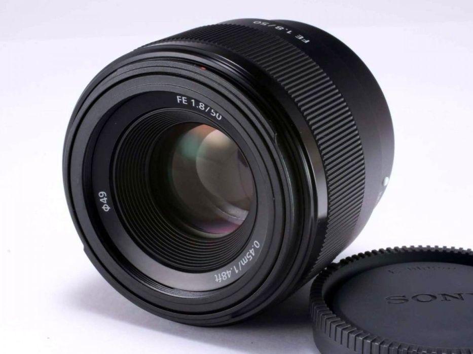 Объектив Sony FE 50mm F1.8 и другие объективы от SONY