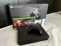 Xbox One X 1TB + джойстик + 3 игри