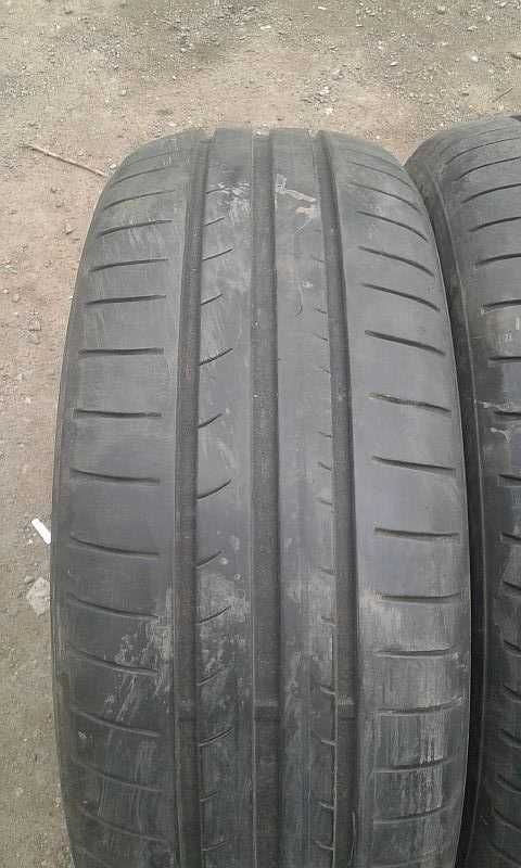 Резина 195/60 R15 - "Dunlop Sport BluResponse" (Польша), летняя.