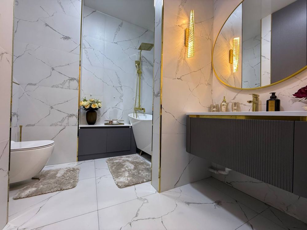 daily two-room apartment in the very Tashkent City Boulevard Residence