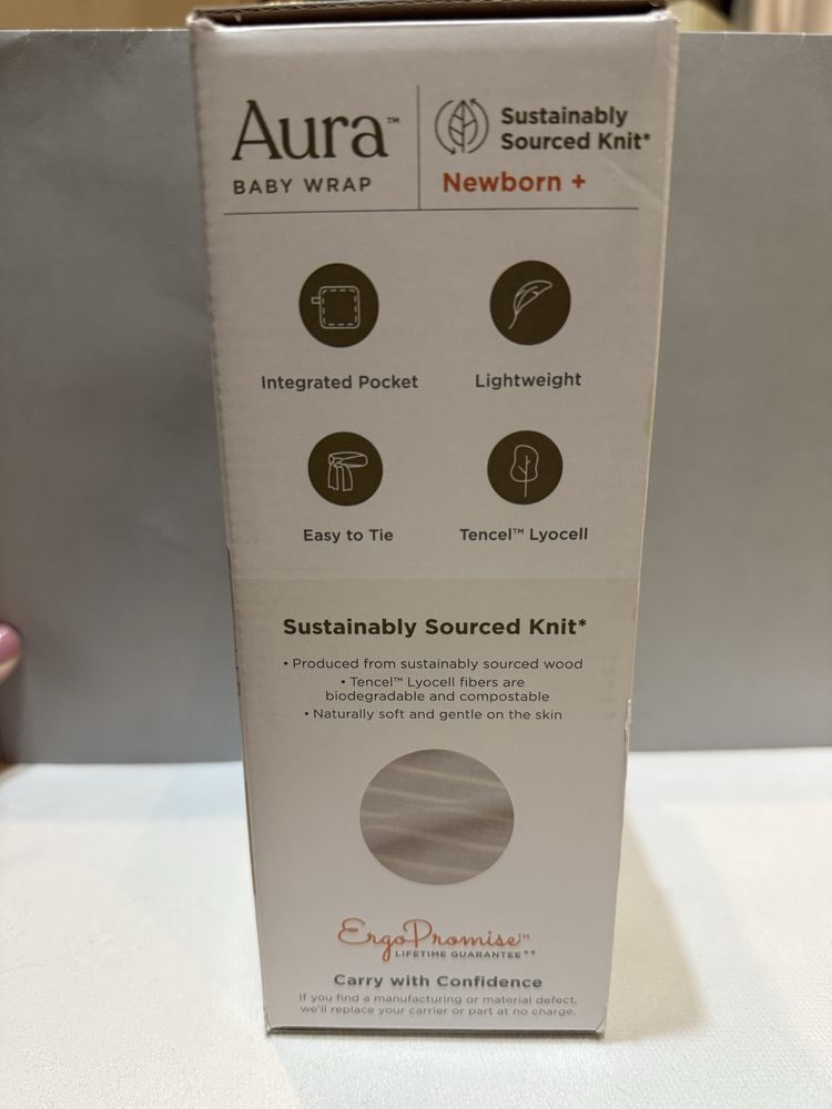Слинг Ergobaby Aura - Knit - тъмно син