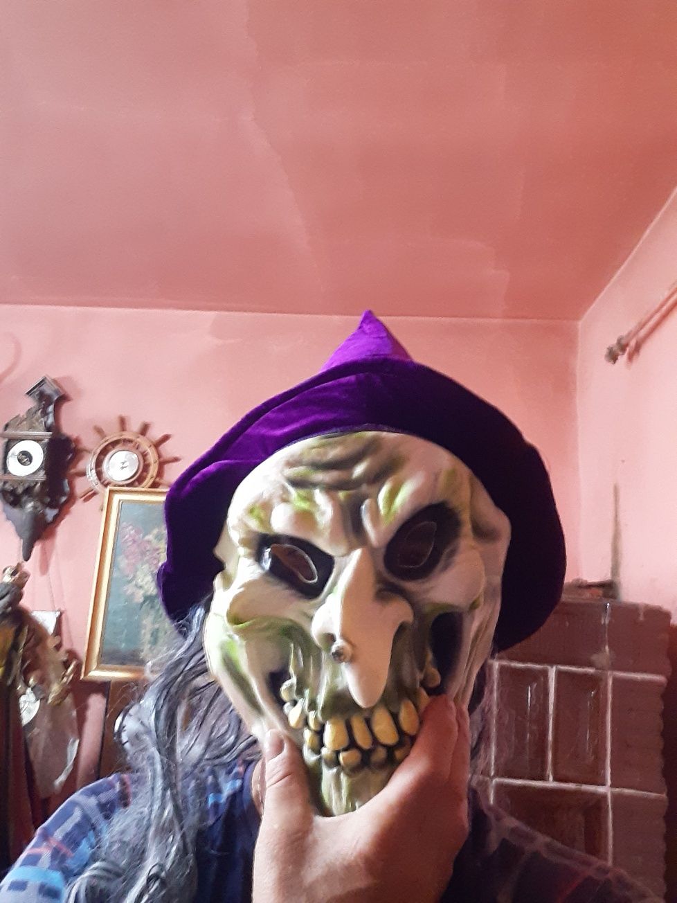 Masca zombi,/ masca Halloween