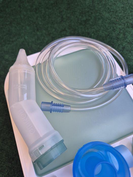 Nebulizator cu compresor si aspirator nazal Omron DuoBaby, ieftin