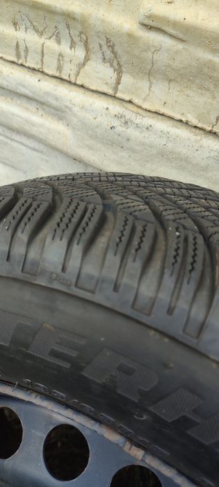 Jante tabla VW VAG R15 cu anvelope de iarna