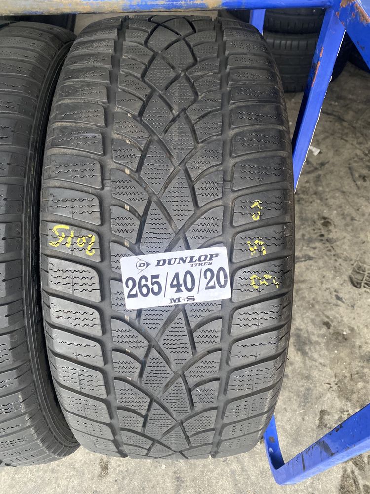 265/40/20 Dunlop M+S