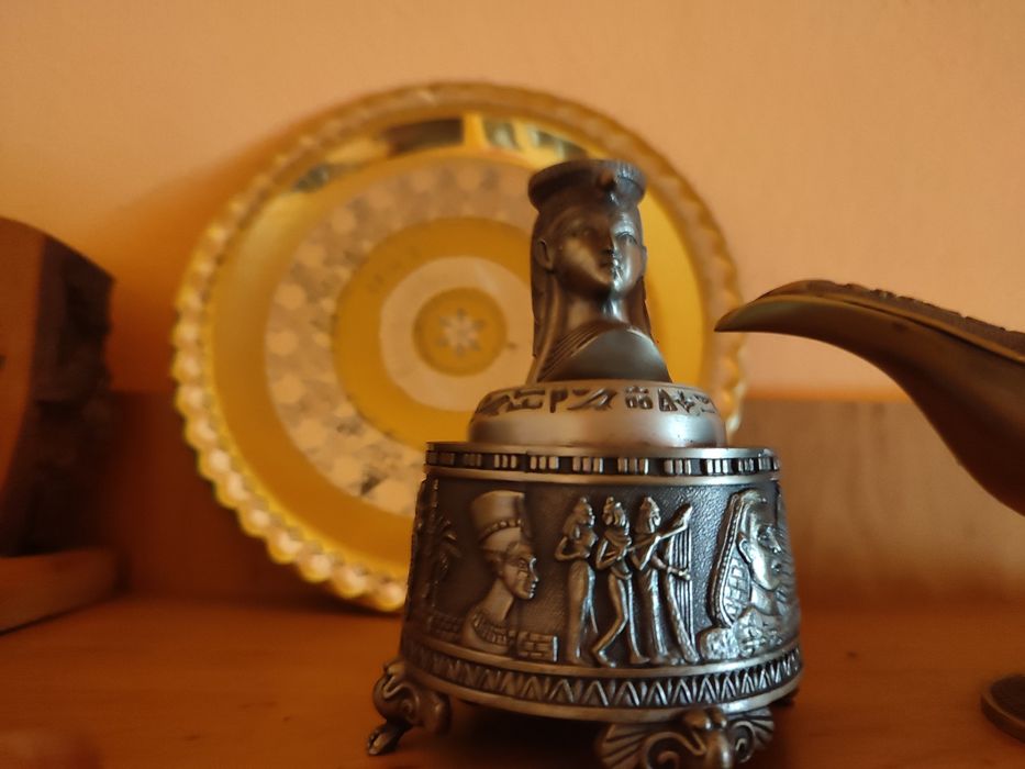 Farfurie Silver,  Lampa lui Aladin ,Sankyo japonez muzical , originale