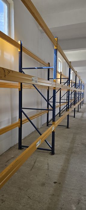 Rafturi pentru paleți industriale second-hand