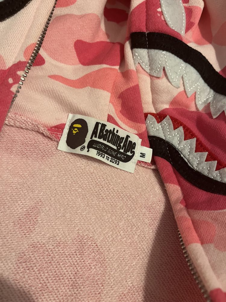 Bape Hanorac Roz Size M (Vezi descriere)