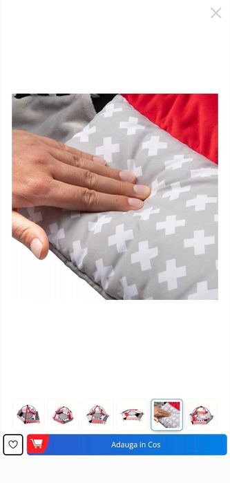 Saltea țarc pufos bebeluși