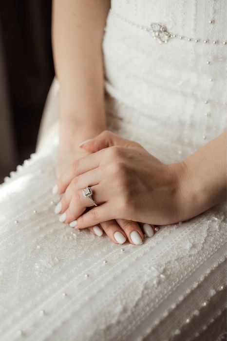 Rochie de mireasa brodata manual - Letitia Lele