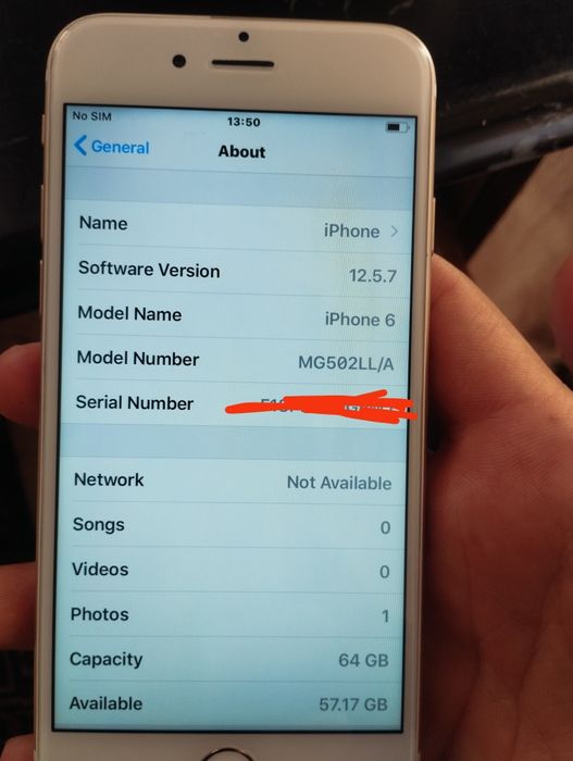 Iphone 6 ideal 64 tali