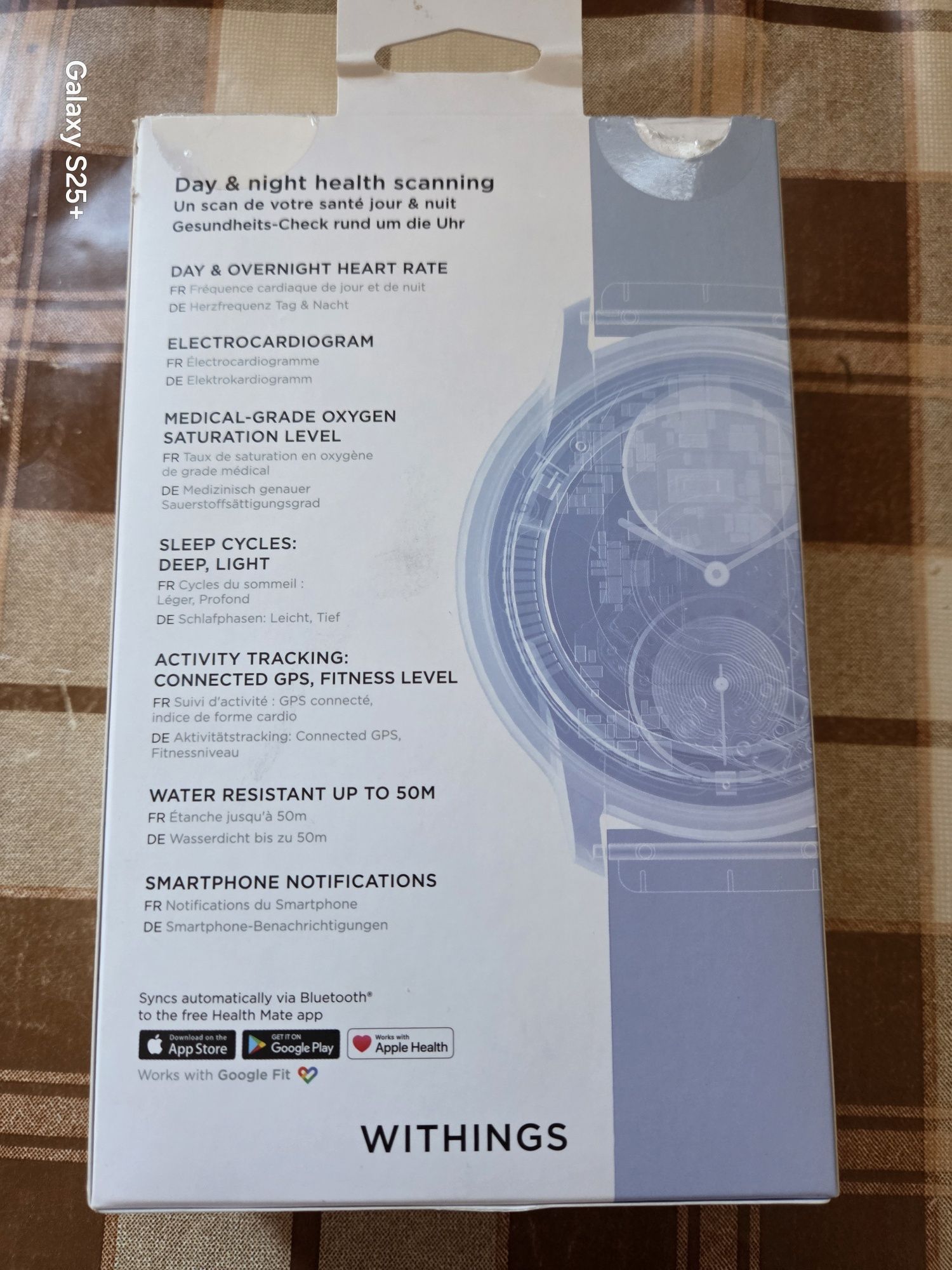 Withings Scan watch 42 mm