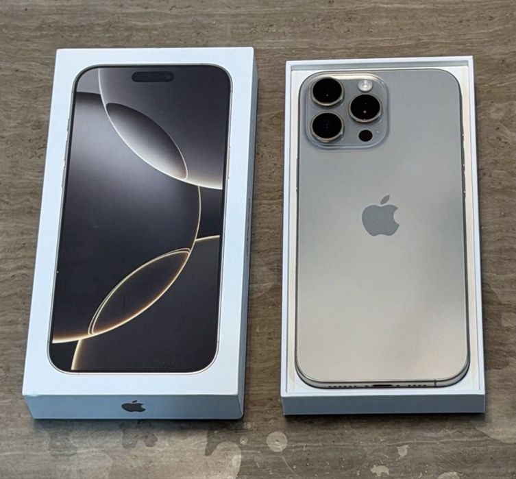 iPhone 16 Pro Max, 256GB, Natural Titanium