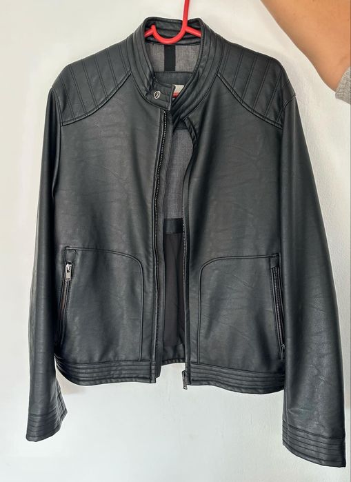 Мъжко кожено яке - Mango