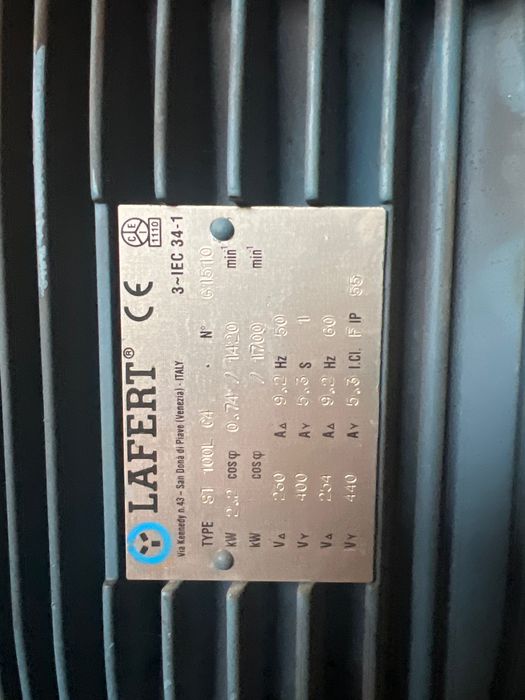 Двигател LAFERT – модел ST 100L 04