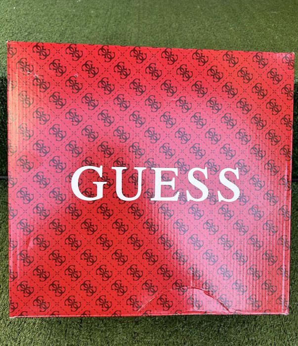 Guess, cizme cowboy,argintii mărimea 38,5, originale in cutie