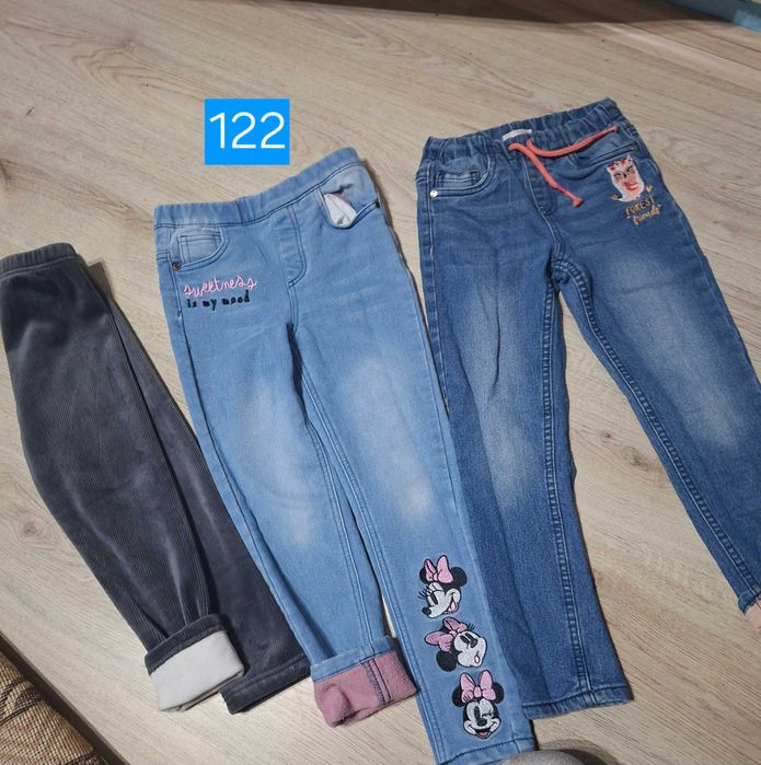 Lot pantaloni grosi 122