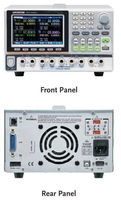 Sursa programabila 4 canale - GW INSTEK GPP-4323