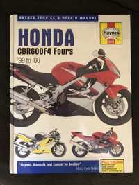 Наръчник подръжка ремонт Honda CBR 600 F4