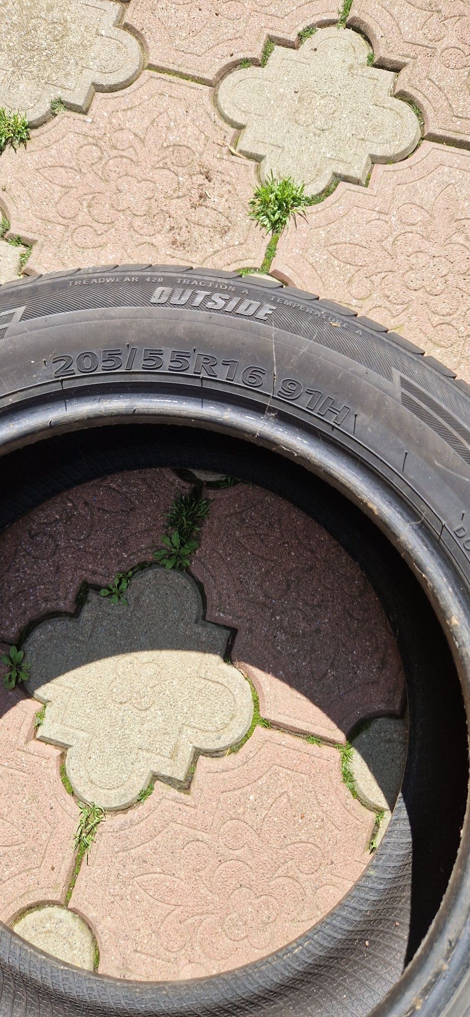 Cauciucuri de vară KUMHO,COREEA 205/55 R16 91H  în stare foarte bună.